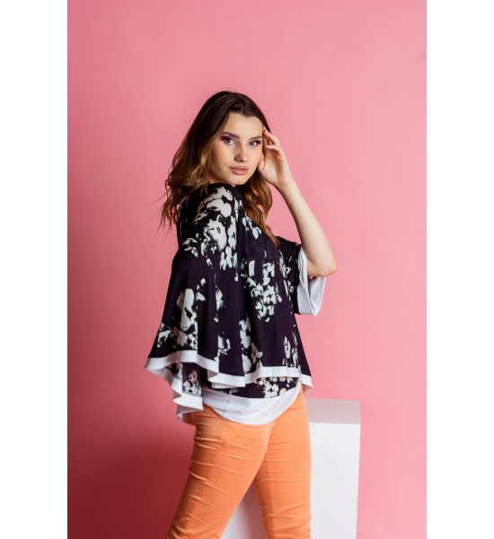 Дамска асиметрична блуза 521310  от Popov.Fashion