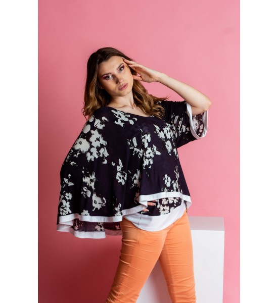 Дамска асиметрична блуза 521310  от Popov.Fashion