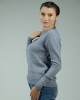 Сив дамски пуловер А-218-5 от Popov.Fashion