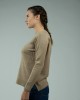 Бежов дамски пуловер A-355-5 от Popov.Fashion