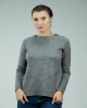Сив дамски пуловер A-355-6 от Popov.Fashion
