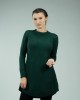 Зелена дамска плетена туника A-277-2 от Popov.Fashion