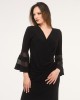 Дамска черна рокля 921305  от Popov.Fashion