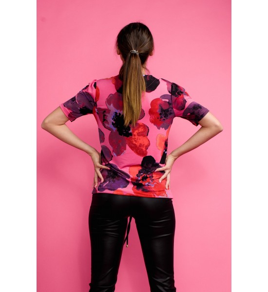 Дамска блуза с връзки 522104-2 от Popov.Fashion