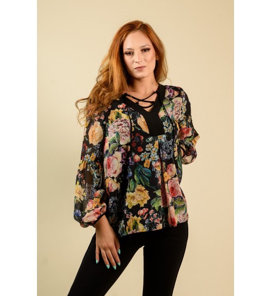 Дамска шифонена блуза 521401-1 от Popov.Fashion